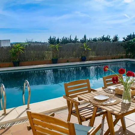 Elissa With 3 Bedrooms Andpool And Views Close To Conil Villa Cadiz