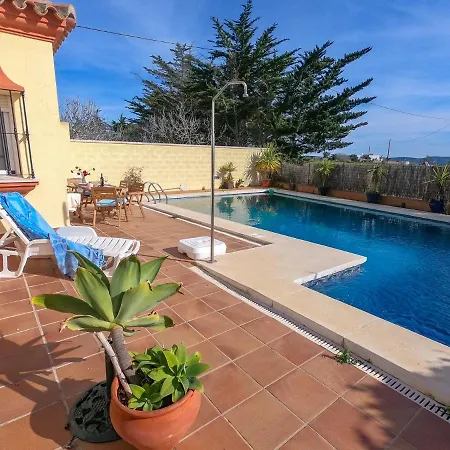Villa Elissa With 3 Bedrooms Andpool And Views Close To Conil Cadiz